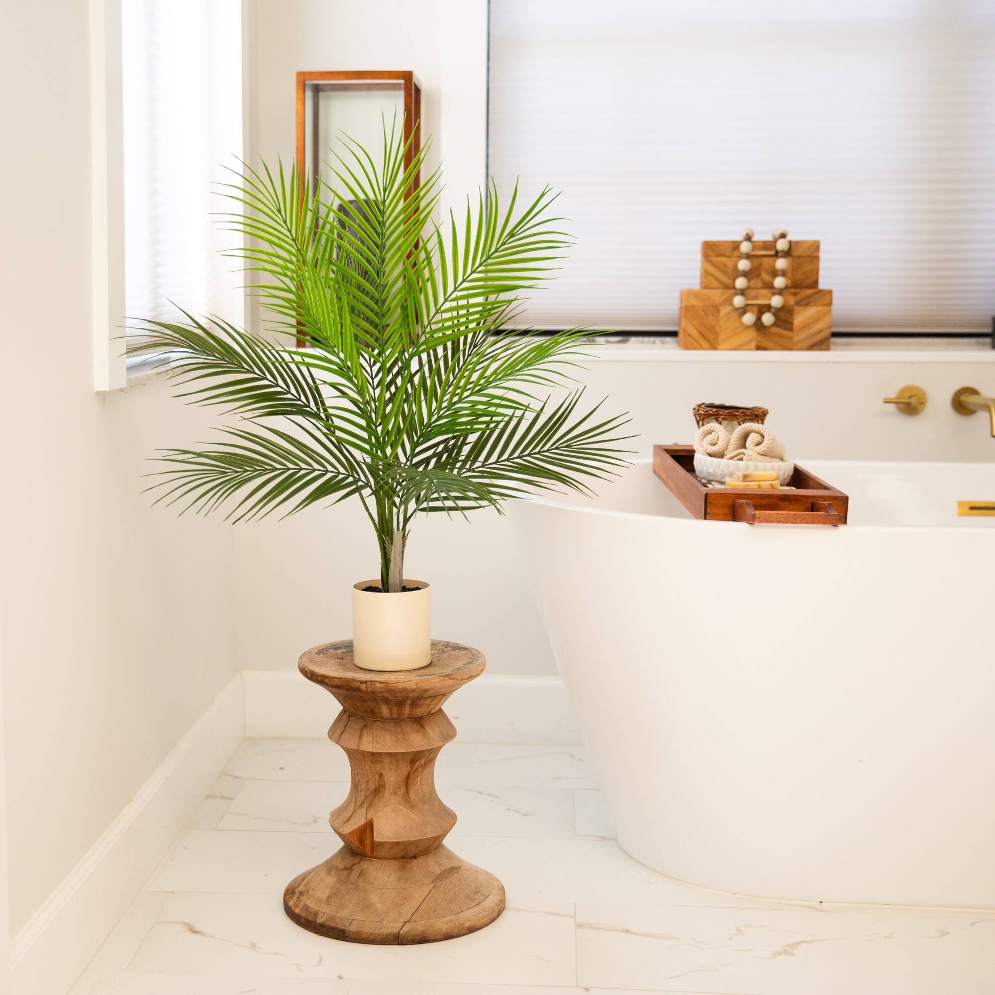 30in. Artificial Palm Tree